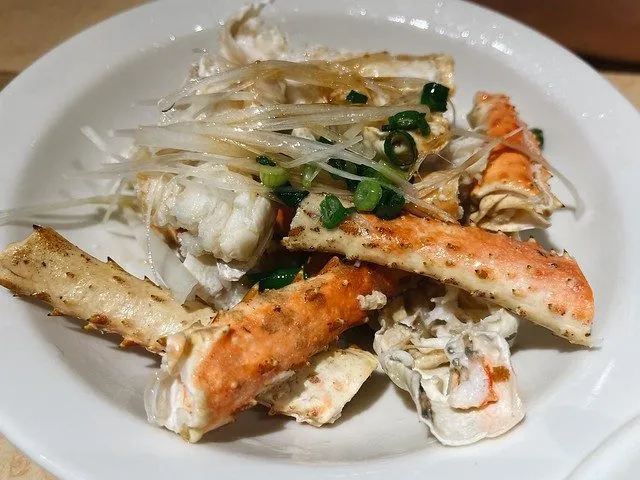 葱油蟹